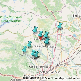 Mappa Sopra il BrikoOk, 10075 Valperga TO, Italia (11.47714)