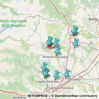 Mappa Sopra il BrikoOk, 10075 Valperga TO, Italia (14.35167)