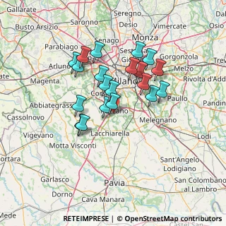 Mappa Via Camillo Benso Conte di Cavour, 20089 Rozzano MI, Italia (11.5795)