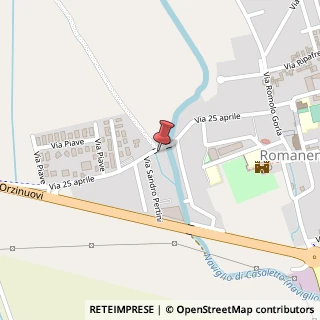 Mappa Via XXV Aprile, 83, 26014 Romanengo, Cremona (Lombardia)