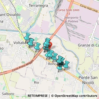 Mappa Via Silvio Pellico, 35020 Ponte San Nicolò PD, Italia (0.6575)