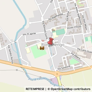 Mappa Via Castello, 6, 26014 Romanengo, Cremona (Lombardia)