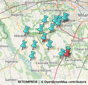 Mappa Via XX Settembre, 20088 Gudo Visconti MI, Italia (6.91632)