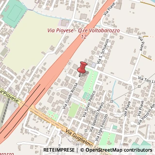Mappa Via Rossa Guido, 35, 35020 Ponte San Nicolò, Padova (Veneto)