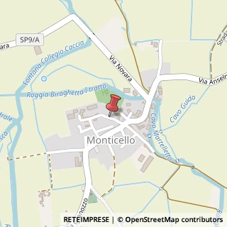 Mappa Via alfredo di dio 5, 28060 Granozzo con Monticello, Novara (Piemonte)