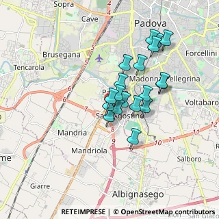 Mappa Via Cristoforo Colombo, 35020 Albignasego PD, Italia (1.39789)