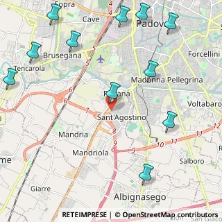 Mappa Via Cristoforo Colombo, 35020 Albignasego PD, Italia (2.94455)