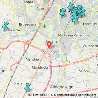 Mappa Via Cristoforo Colombo, 35020 Albignasego PD, Italia (3.58467)