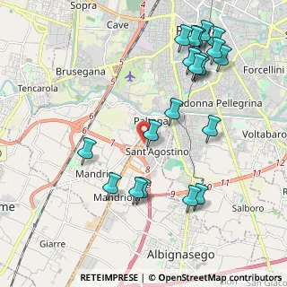 Mappa Via Cristoforo Colombo, 35020 Albignasego PD, Italia (2.3495)