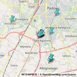 Mappa Via Cristoforo Colombo, 35020 Albignasego PD, Italia (1.38769)