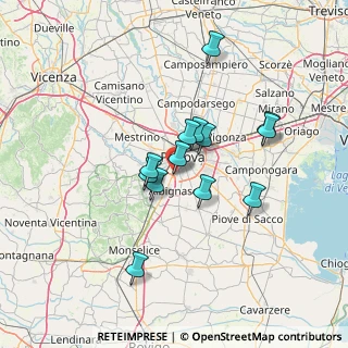 Mappa Via Cristoforo Colombo, 35020 Albignasego PD, Italia (11.08538)