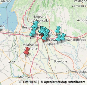 Mappa Via Salieri, 37060 Castel d'Azzano VR, Italia (7.576)