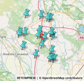 Mappa Via Masero, 10010 Scarmagno TO, Italia (6.13)