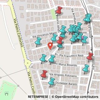 Mappa Via V. Alfieri, 35125 Padova PD, Italia (0.136)
