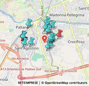 Mappa Via V. Alfieri, 35125 Padova PD, Italia (0.6425)