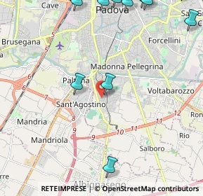 Mappa Via V. Alfieri, 35125 Padova PD, Italia (3.37154)