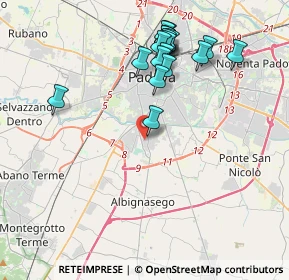 Mappa Via V. Alfieri, 35125 Padova PD, Italia (4.03526)