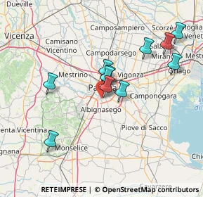 Mappa Via V. Alfieri, 35125 Padova PD, Italia (13.46818)