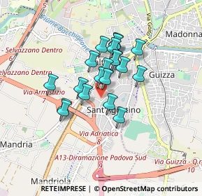 Mappa Via Cristoforo Colombo, 35030 Albignasego PD, Italia (0.6175)