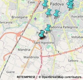 Mappa Via Cristoforo Colombo, 35030 Albignasego PD, Italia (1.84818)