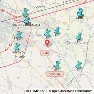 Mappa Via Villamora, 30030 Vigonovo VE, Italia (5.68231)