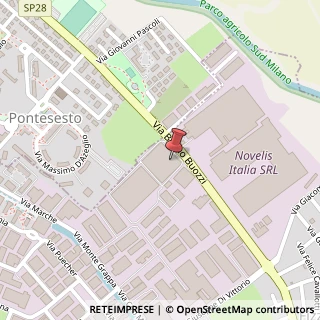 Mappa Via B. Buozzi, 21, 20072 Pieve Emanuele, Milano (Lombardia)
