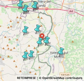 Mappa Strada Tononi, 46040 Monzambano MN, Italia (4.32917)