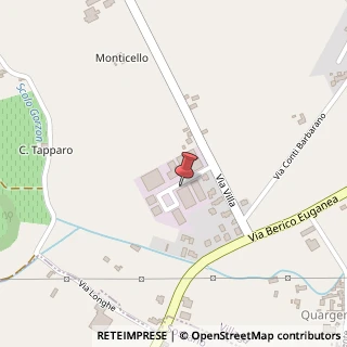 Mappa Via Dell' Artigianato, 9, 36021 Villaga, Vicenza (Veneto)