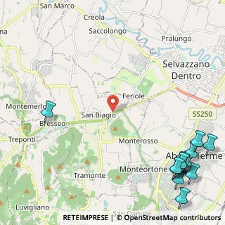 Mappa Via Euganea S. Biagio, 35037 Teolo PD, Italia (3.60077)