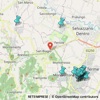 Mappa Via Euganea S. Biagio, 35037 Teolo PD, Italia (3.37)