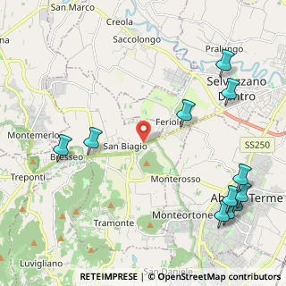 Mappa Via Euganea S. Biagio, 35037 Teolo PD, Italia (2.87909)