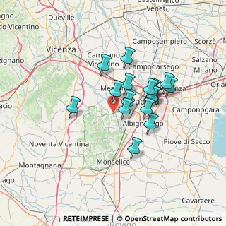 Mappa Via Euganea S. Biagio, 35037 Teolo PD, Italia (10.66059)