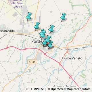Mappa Via Azzano Decimo, 33170 Pordenone PN, Italia (2.07909)