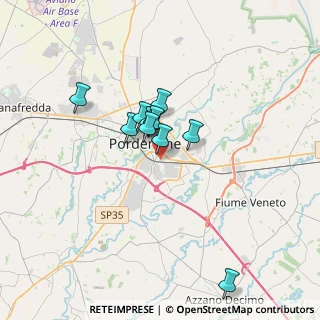 Mappa Via Azzano Decimo, 33170 Pordenone PN, Italia (2.39545)