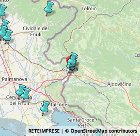 Mappa Via San Giovanni, 34170 Gorizia GO, Italia (24.0625)