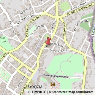 Mappa Via Carlo Favetti, 3, 34170 Gorizia, Gorizia (Friuli-Venezia Giulia)