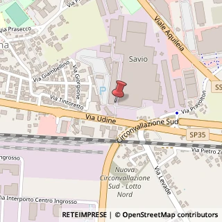 Mappa Via Udine, 105, 33170 Pordenone, Pordenone (Friuli-Venezia Giulia)