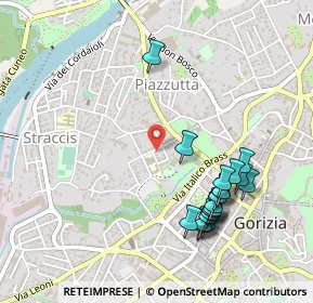 Mappa Via Zorutti, 34170 Gorizia GO, Italia (0.53)