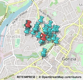 Mappa Via Zorutti, 34170 Gorizia GO, Italia (0.26429)