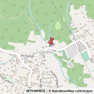 Mappa Via Pagliolico, 21, 21030 Cugliate-Fabiasco, Varese (Lombardia)