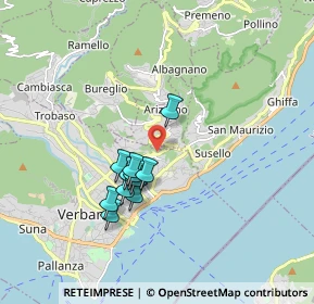 Mappa Via alla guardia, 28921 Verbania VB, Italia (1.4)