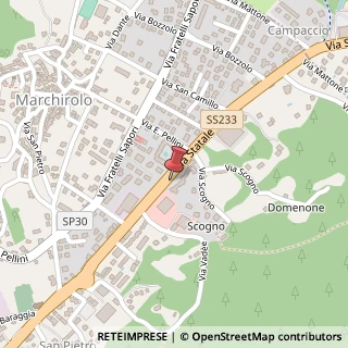 Mappa Via Statale 233, 21, 21030 Marchirolo, Varese (Lombardia)
