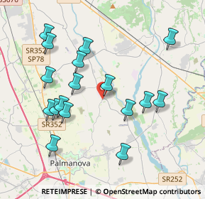 Mappa Via Udine, 33050 Trivignano Udinese UD, Italia (3.94235)