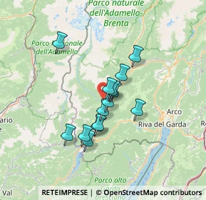 Mappa 38080 Daone TN, Italia (9.85786)