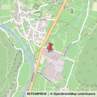 Mappa Via San Giulia, 22, 38074 Dro, Trento (Trentino-Alto Adige)