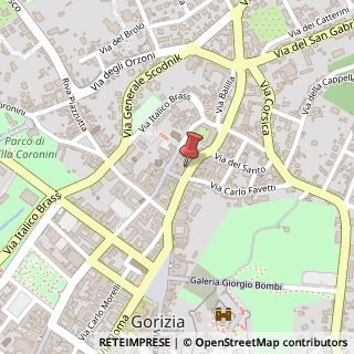Mappa Via Giosuè Carducci, 49, 34170 Gorizia, Gorizia (Friuli-Venezia Giulia)