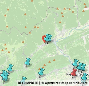 Mappa Via San Pietro, 31050 Miane TV, Italia (7.41294)