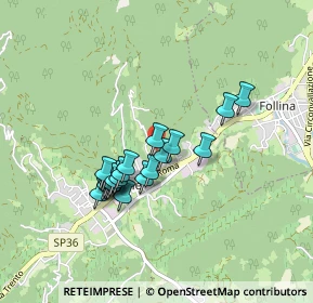 Mappa Via San Pietro, 31050 Miane TV, Italia (0.7)