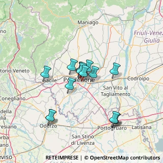 Mappa Via Volt de Querini, 33070 Pordenone PN, Italia (11.352)