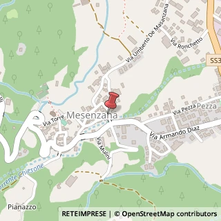 Mappa Piazza IV Novembre, 4, 21030 Mesenzana, Varese (Lombardia)